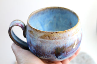 Hand Painted Sunset Art Mug, Unique Gift for Coffee Lovers, One-of-a-Kind Artwork, Unique Gift