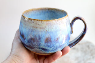 Hand Painted Sunset Art Mug, Unique Gift for Coffee Lovers, One-of-a-Kind Artwork, Unique Gift