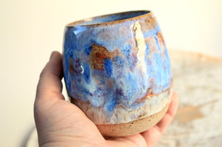 Handmade Ceramic Mug - Functional Pottery Artwork for Coffee Lovers