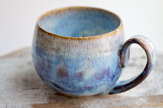 Hand Painted Sunset Art Mug, Unique Gift for Coffee Lovers, One-of-a-Kind Artwork, Unique Gift